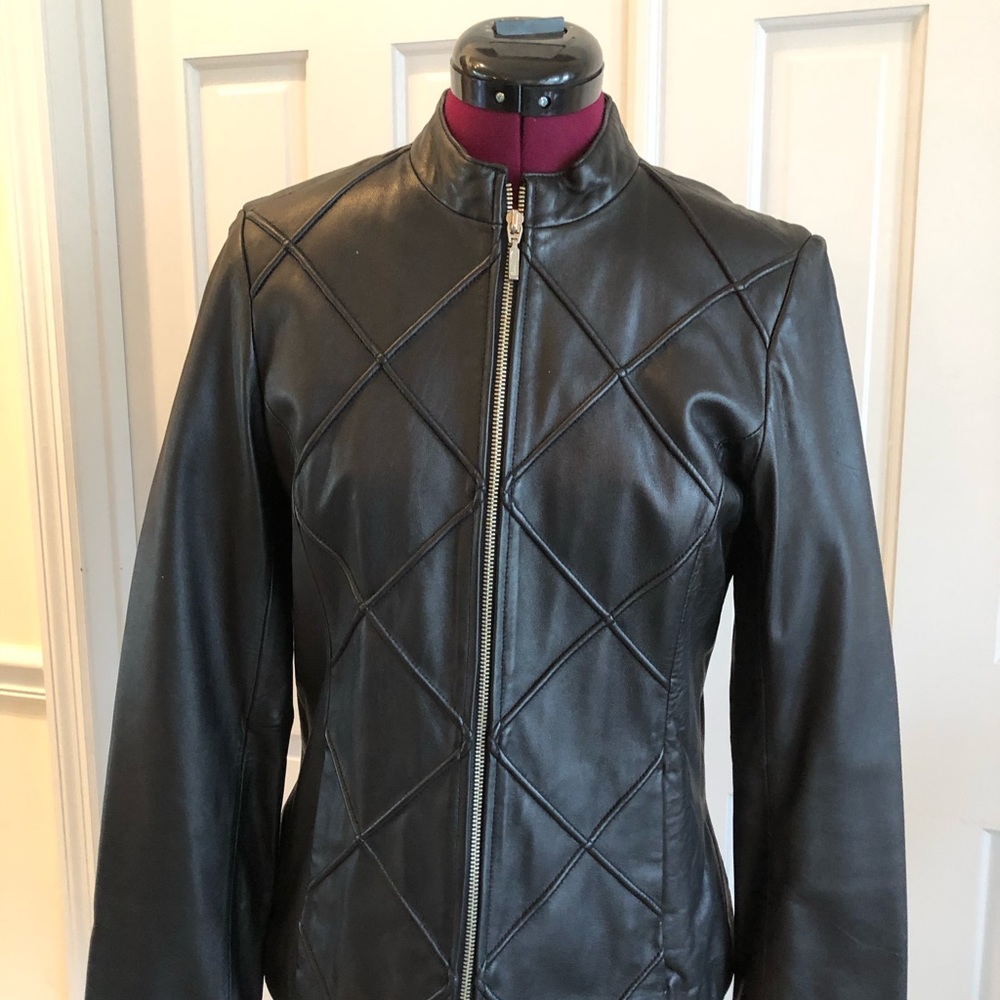 Leather jacket